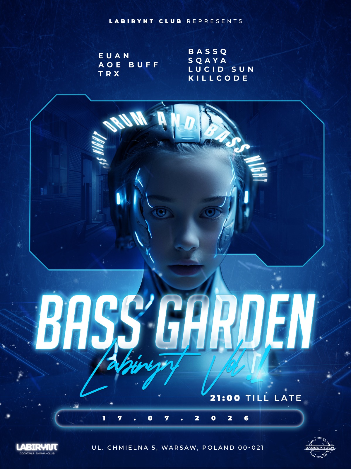 Okładka: BASS GARDEN @ LABIRYNT vol. 1 | 17.07
