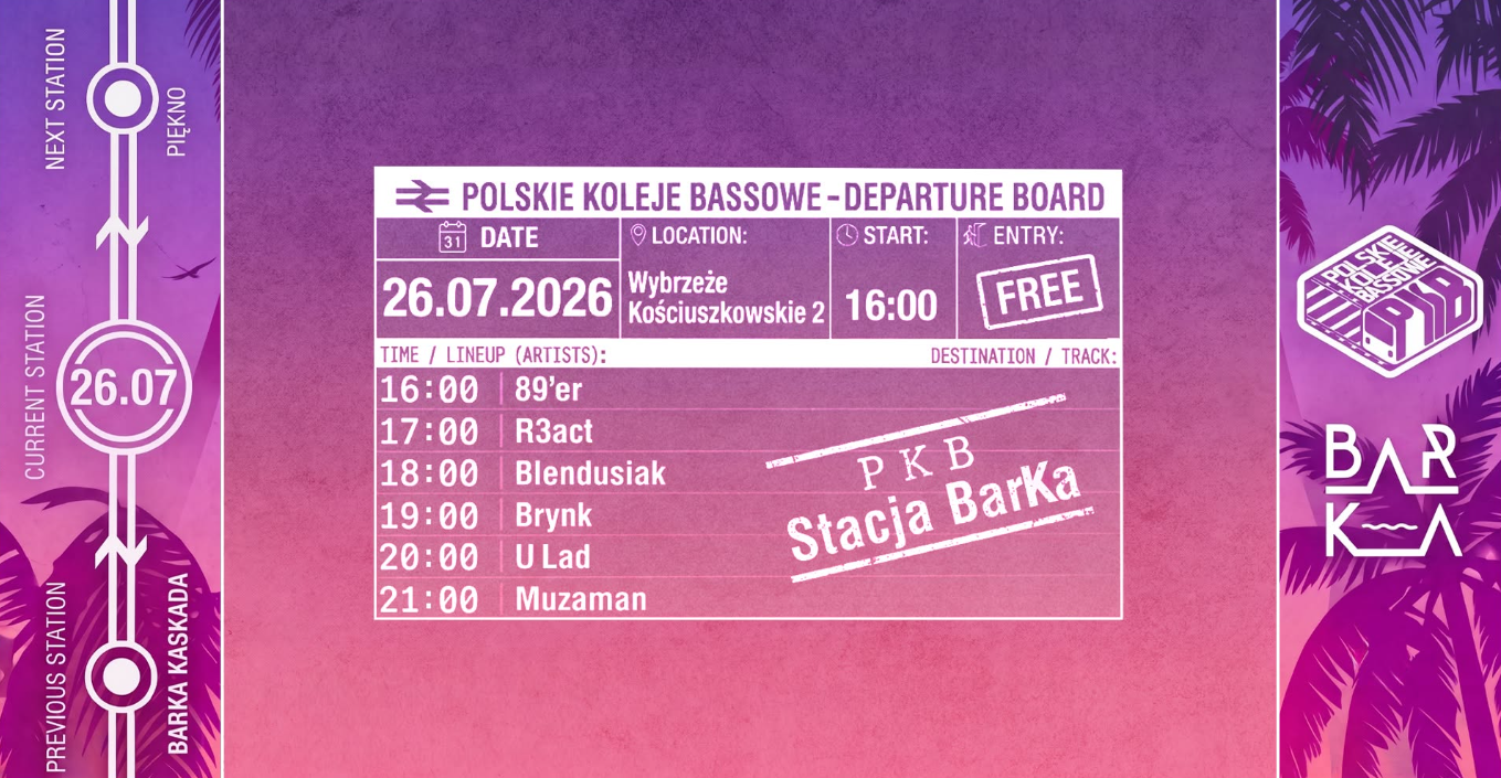 Okładka: Polskie Koleje Bassowe vol. 3